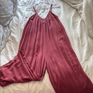 Elegant Pink Jumpsuit